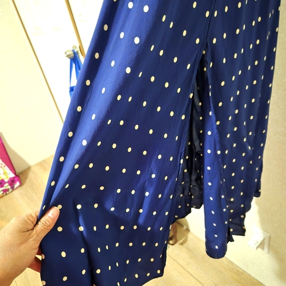 Reformation Blue Maxi Dress with Puff Cap Sleeves..SIZE:XS - Picture 8 of 16